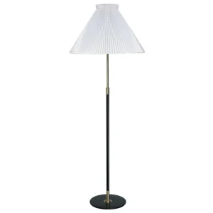 Le Klint Golvlampa 351, mässing - svart