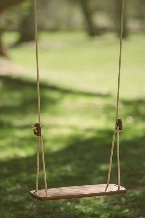 Lillagunga Grand Outdoor gunga, valnöt - beige