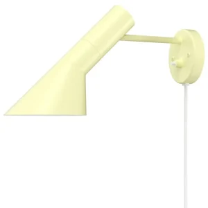 Louis Poulsen AJ vägglampa, soft lemon