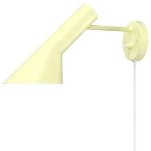 Louis Poulsen AJ vägglampa, soft lemon