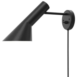 Louis Poulsen AJ vägglampa V3, svart
