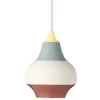 Louis Poulsen Cirque pendellampa, 15 cm, gul ovandel
