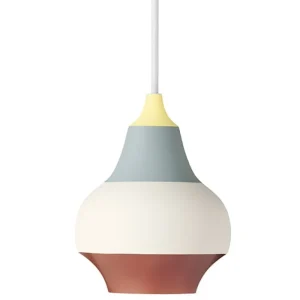 Louis Poulsen Cirque pendellampa, 15 cm, gul ovandel