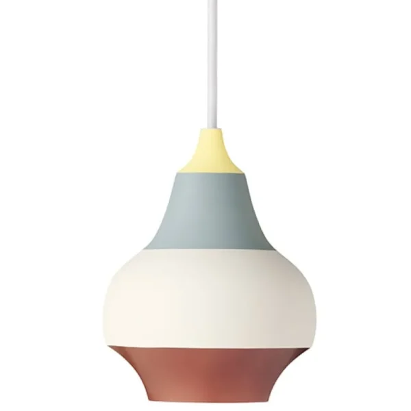 Louis Poulsen Cirque pendellampa, 15 cm, gul ovandel