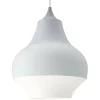 Louis Poulsen Cirque pendellampa, 38 cm, grå ovandel