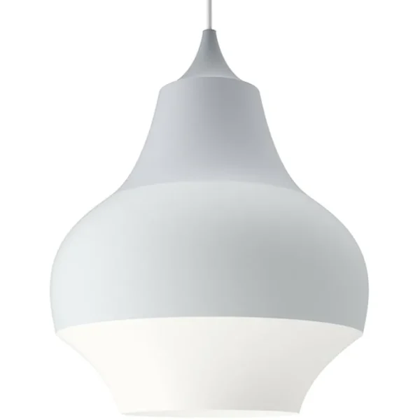 Louis Poulsen Cirque pendellampa, 38 cm, grå ovandel
