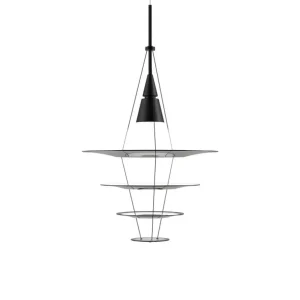 Louis Poulsen Enigma 425 pendellampa, svart