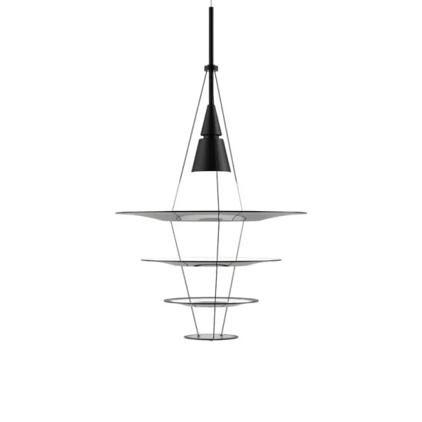 Louis Poulsen Enigma 425 pendellampa, svart