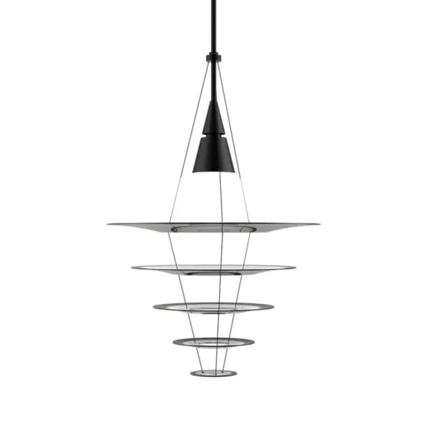 Louis Poulsen Enigma 545 pendellampa, svart
