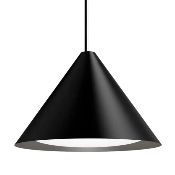 Louis Poulsen Keglen 400 pendellampa, svart