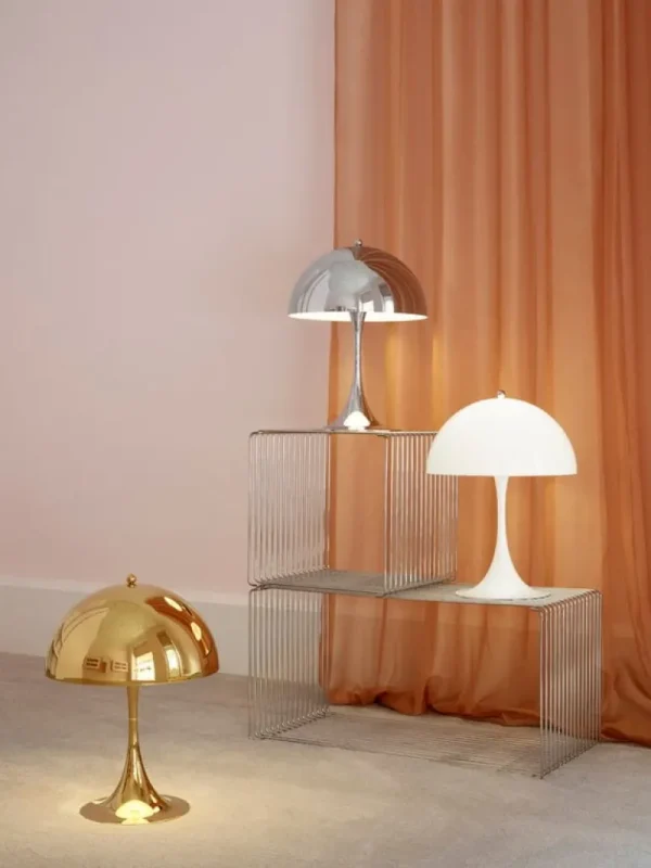 Louis Poulsen Panthella 320 bordslampa, krom