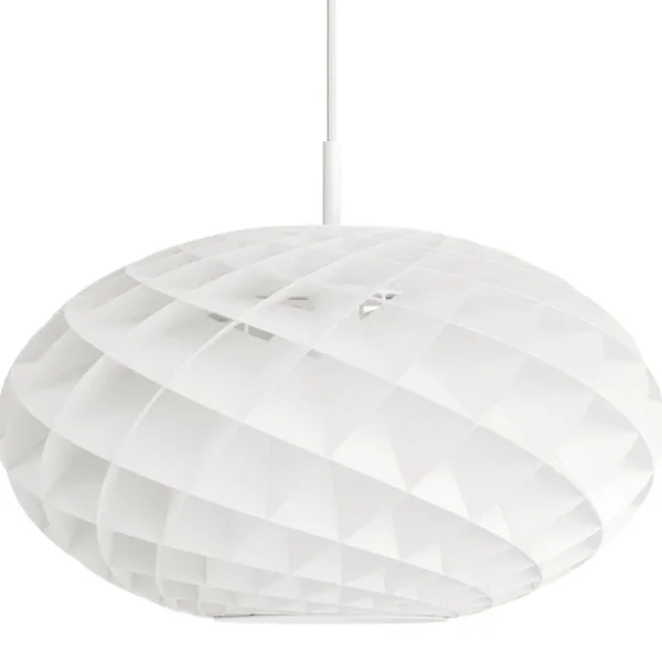 Louis Poulsen Patera 500 oval pendel, vit