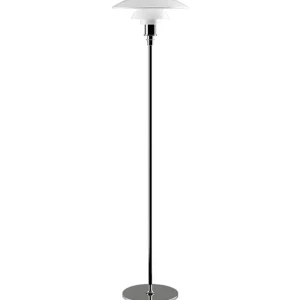 Louis Poulsen PH 3½ –2½ golvlampa, förkromad
