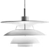 Louis Poulsen PH 5-4 ½ pendellampa, vit