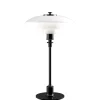 Louis Poulsen PH 2/1 bordslampa, metalliserad svart