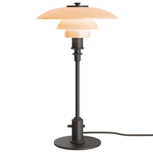Louis Poulsen PH 2/1, bordslampa, Limited edition, dustig terrakotta