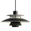 Louis Poulsen PH 5 Mini Monochrome pendellampa, svart