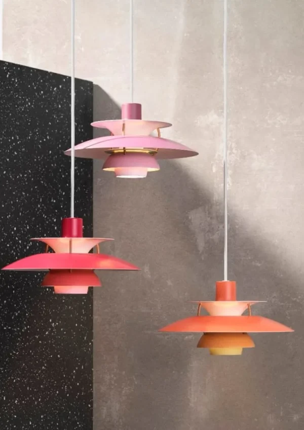 Louis Poulsen PH 5 Mini pendellampa, orange