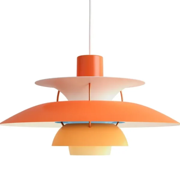 Louis Poulsen PH 5 pendellampa, orange