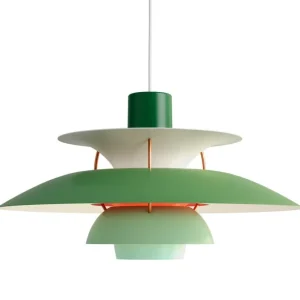 Louis Poulsen PH 5 pendellampa, grön