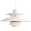 Louis Poulsen PH 5 pendellampa, modern vit