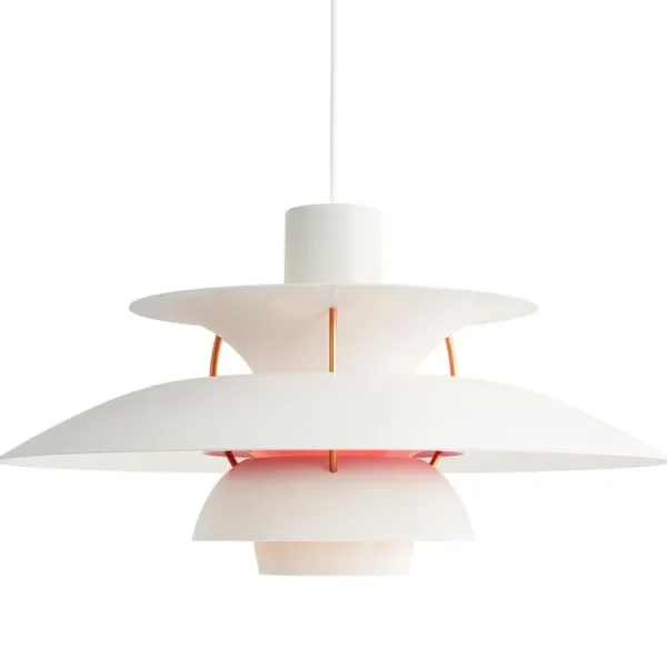 Louis Poulsen PH 5 pendellampa, modern vit