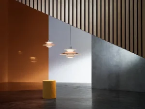 Louis Poulsen PH 5 pendellampa, koppar