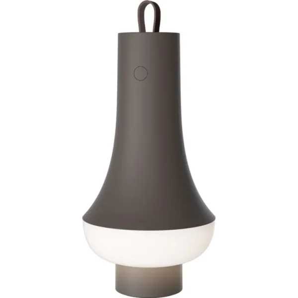 Louis Poulsen Tomoshi bärbar bordslampa, mörkbrun