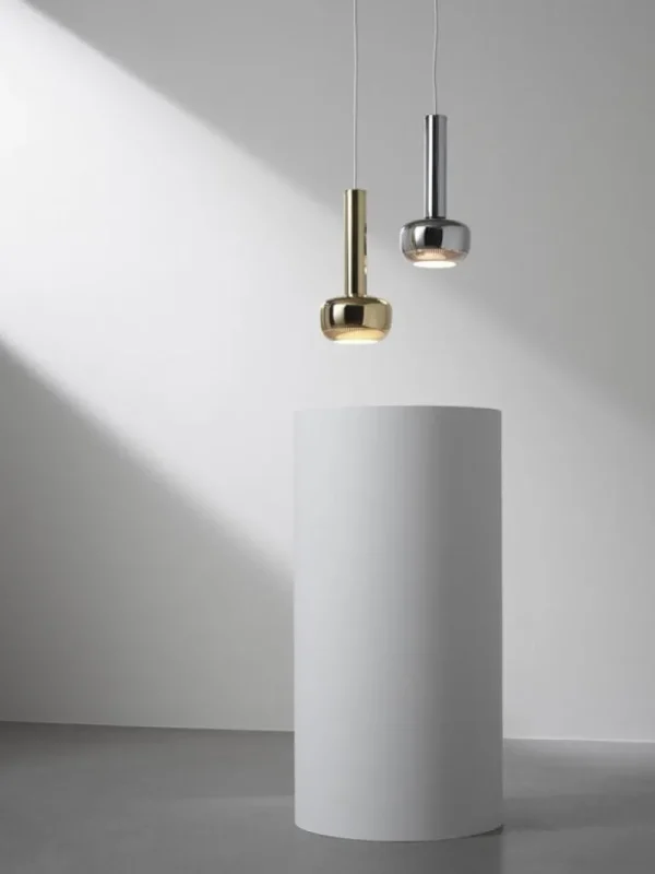 Louis Poulsen VL 56 pendellampa, polerat krom