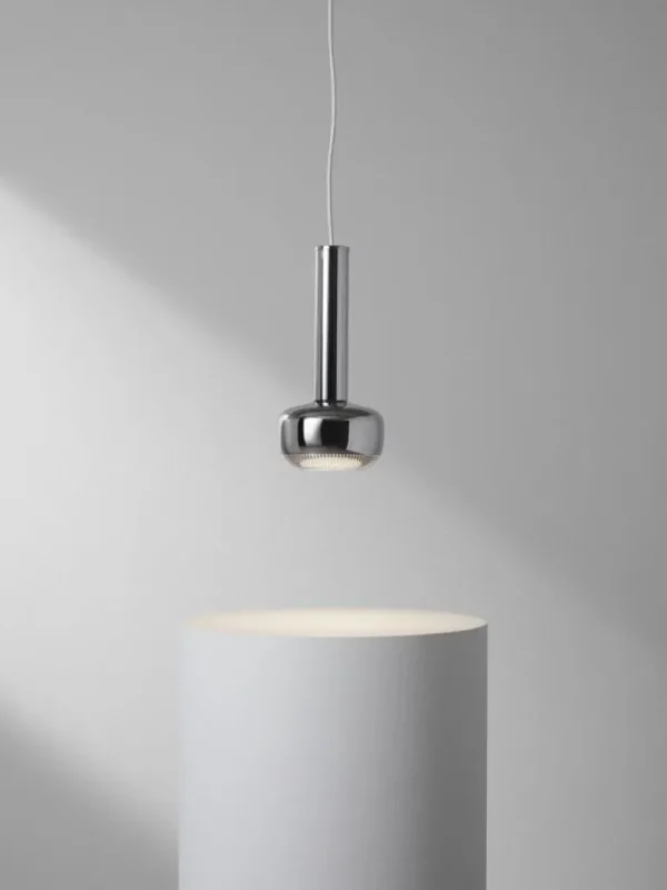 Louis Poulsen VL 56 pendellampa, polerat krom