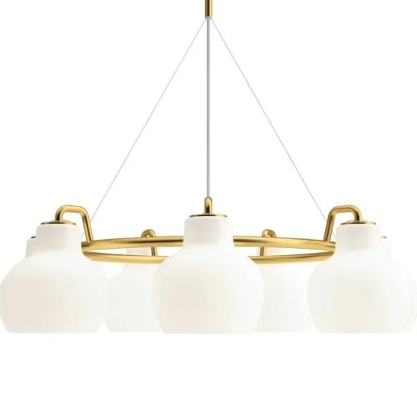 Louis Poulsen VL Ring Crown 7 pendellampa, opalglas