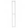 Lundia Classic stående hyllstativ 208 x 30 cm, vit