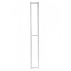 Lundia Classic stående hyllstativ 208 x 30 cm, vit