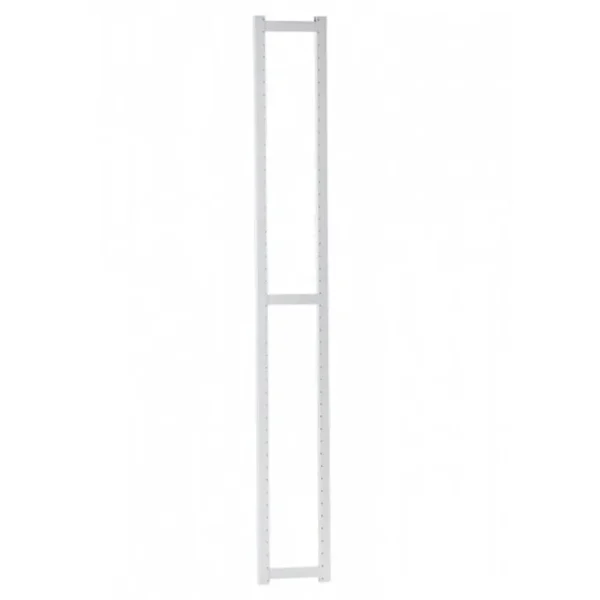 Lundia Classic stående hyllstativ 208 x 30 cm, vit