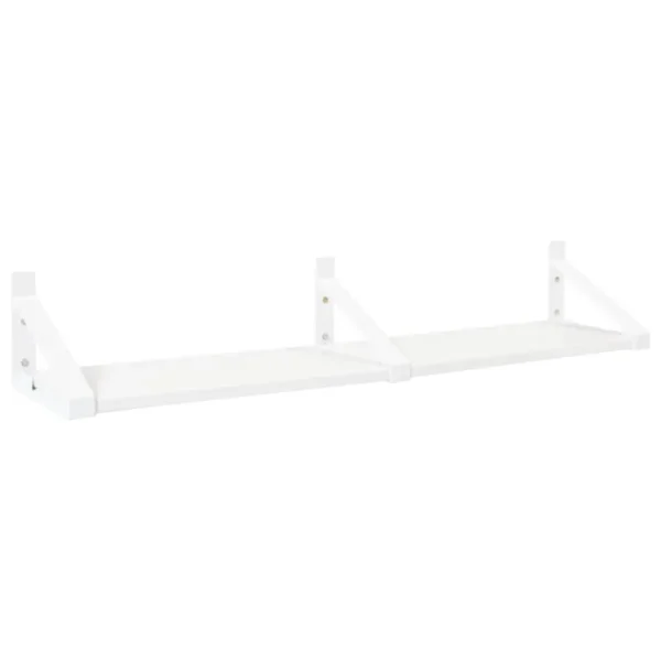 Lundia Classic vägg hylla, 2 st, vit