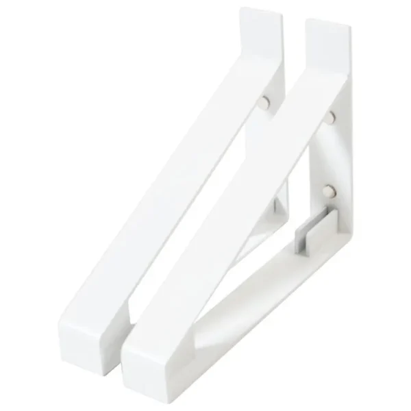 Lundia Classic vägghyllkonsol, 30 cm, 2 st, vit
