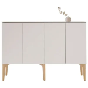 Lundia Fuuga sidobord, 128 cm, cashmere - ek