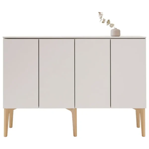 Lundia Fuuga sidobord, 128 cm, cashmere - ek