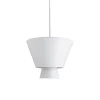 Lundia Loiste pendellampa, vit