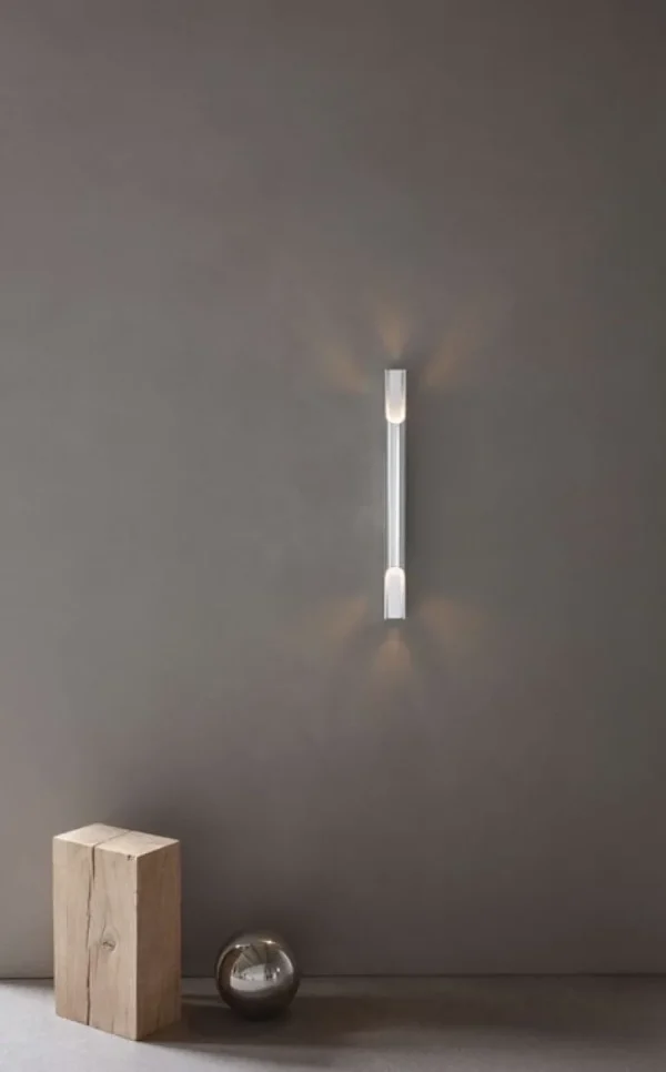 LYFA Pan vägglampa, 50 mm, aluminium