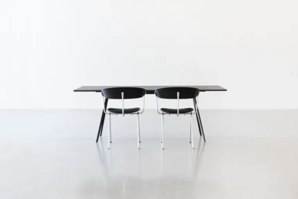 Magis Officina stol, galvaniserad, svart