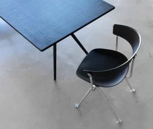 Magis Officina stol, galvaniserad, svart