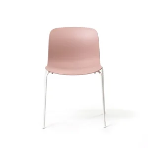 Magis Troy stol, vit - rosa