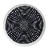 Marimekko Oiva - Siirtolapuutarha tallrik 20 cm, vit - svart