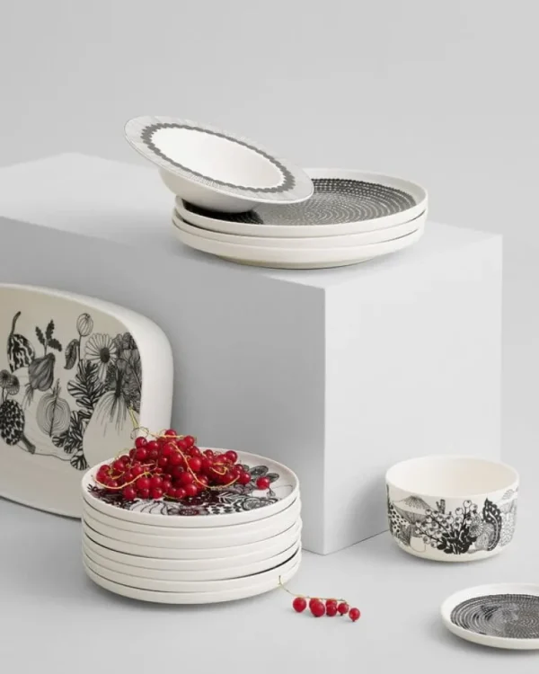 Marimekko Oiva - Siirtolapuutarha djup tallrik, 20 cm