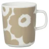 Marimekko Oiva - Unikko mugg, 2,5 dl, vit - beige