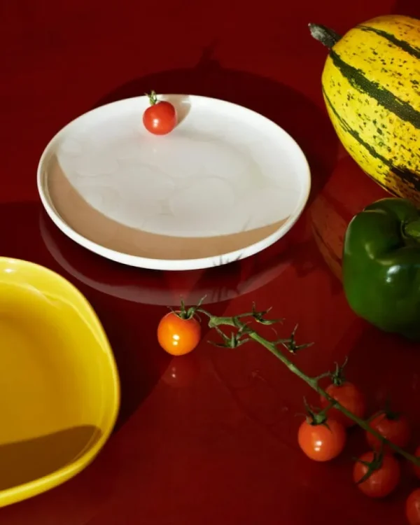 Marimekko Oiva - Unikko tallrik, 20 cm, naturvit - vit