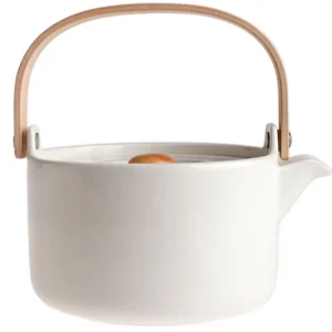 Marimekko Oiva tekanna, 0,7 l, vit