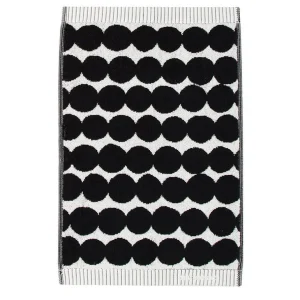 Marimekko Räsymatto gästhandduk, svart - vit