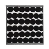 Marimekko Räsymatto minihandduk, svart - vit